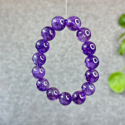 Natural Amethsyt Bracelet Size 12 mm