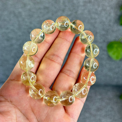 Natural Citrine Bracelet Size 14 mm