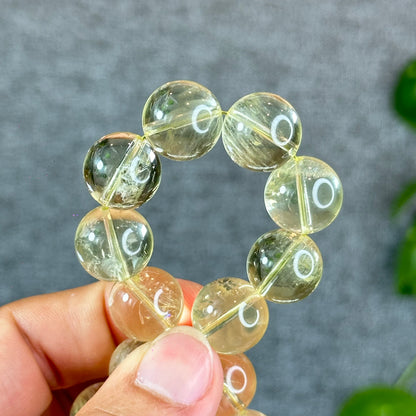 Natural Citrine Bracelet Size 14 mm