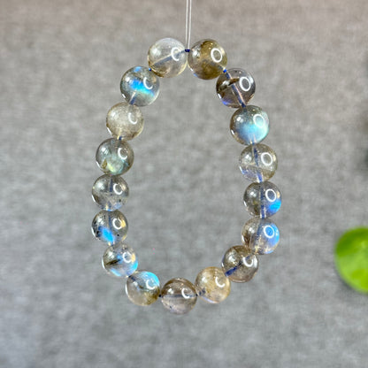 Natural Labradorite Bracelet Size 12.5 mm