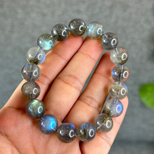 Natural Labradorite Bracelet Size 12.5 mm