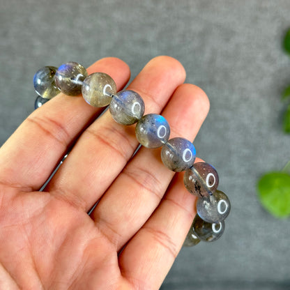 Natural Labradorite Bracelet Size 12.5 mm