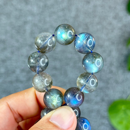 Natural Labradorite Bracelet Size 12.5 mm