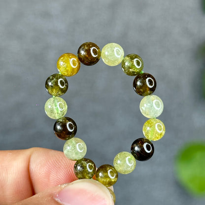Natural Green Garnet Tsavorite Bracelet Size 6 mm