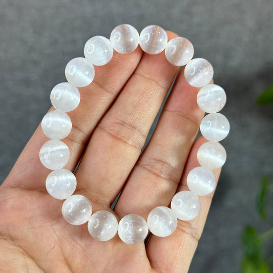 Selenite Bracelet Size 10.5 mm