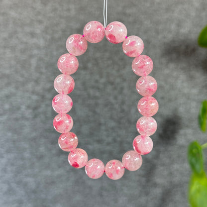 Natural Rhodonite Bracelet Size 12 mm