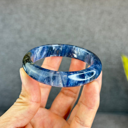 Natural Blue Kyanite VIP Banlge size 55 mm