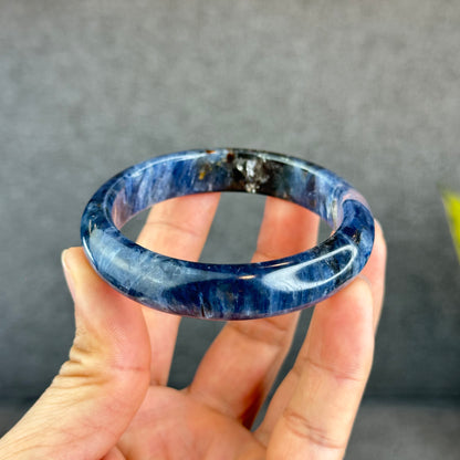 Natural Blue Kyanite VIP Banlge size 55 mm