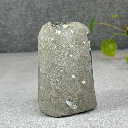 Polished Natural  Bi-Colour Amethyst Cut Base