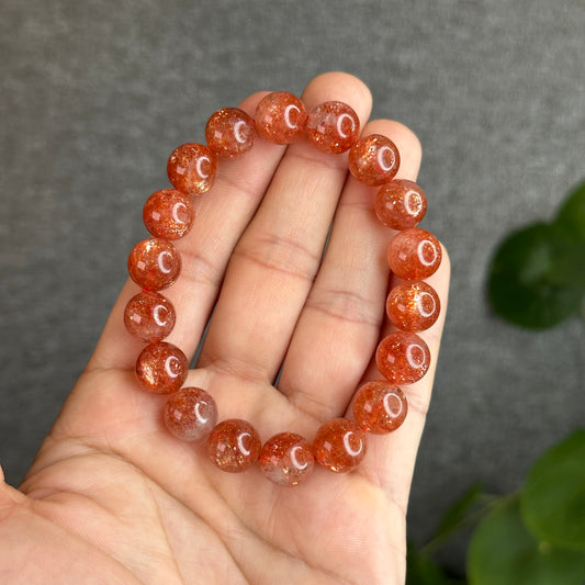 Golden Sunstone Bracelet Size 11 mm