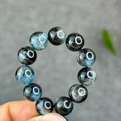 Natural Midnight Aquamarine VIP Bracelet Size 9 mm