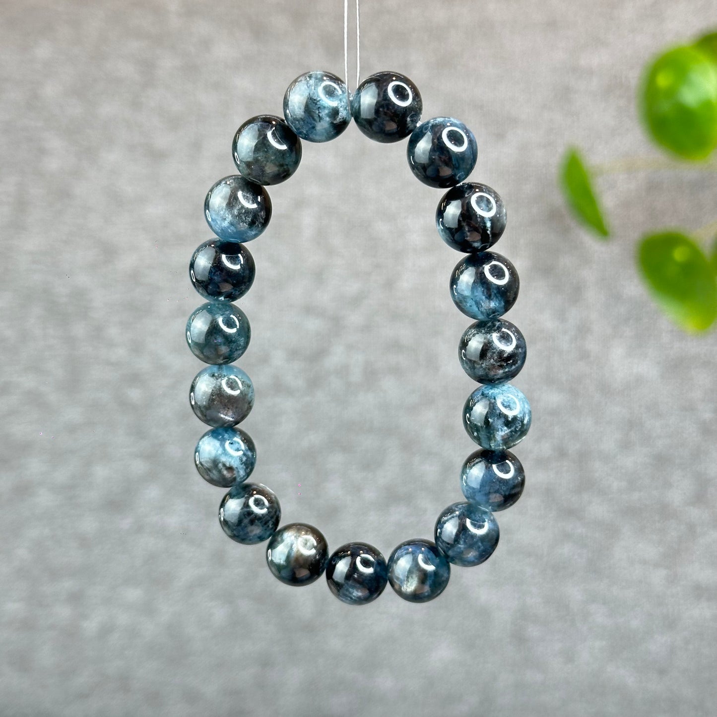 Natural Midnight Aquamarine VIP Bracelet Size 11 mm