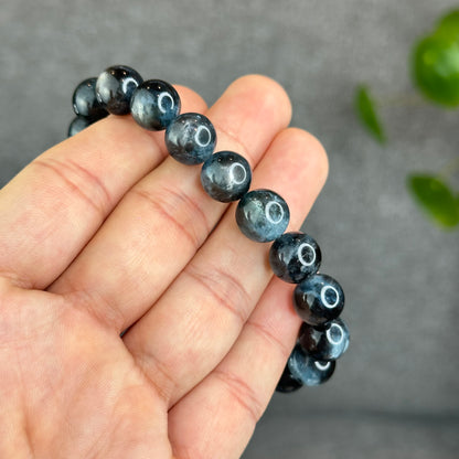 Natural Midnight Aquamarine VIP Bracelet Size 11 mm