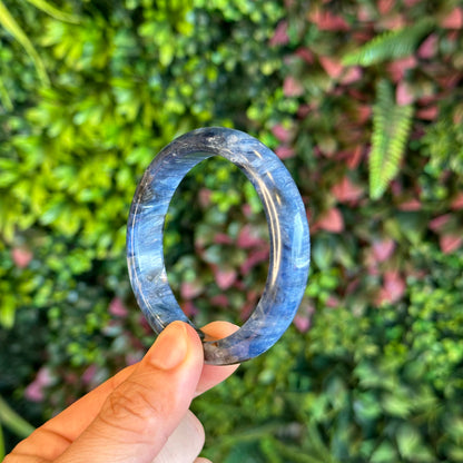Natural Blue Kyanite VIP Banlge size 55 mm