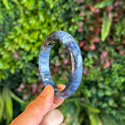 Natural Blue Kyanite VIP Banlge size 55 mm