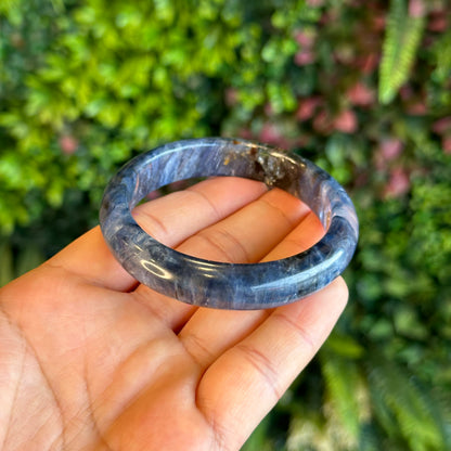 Natural Blue Kyanite VIP Banlge size 55 mm