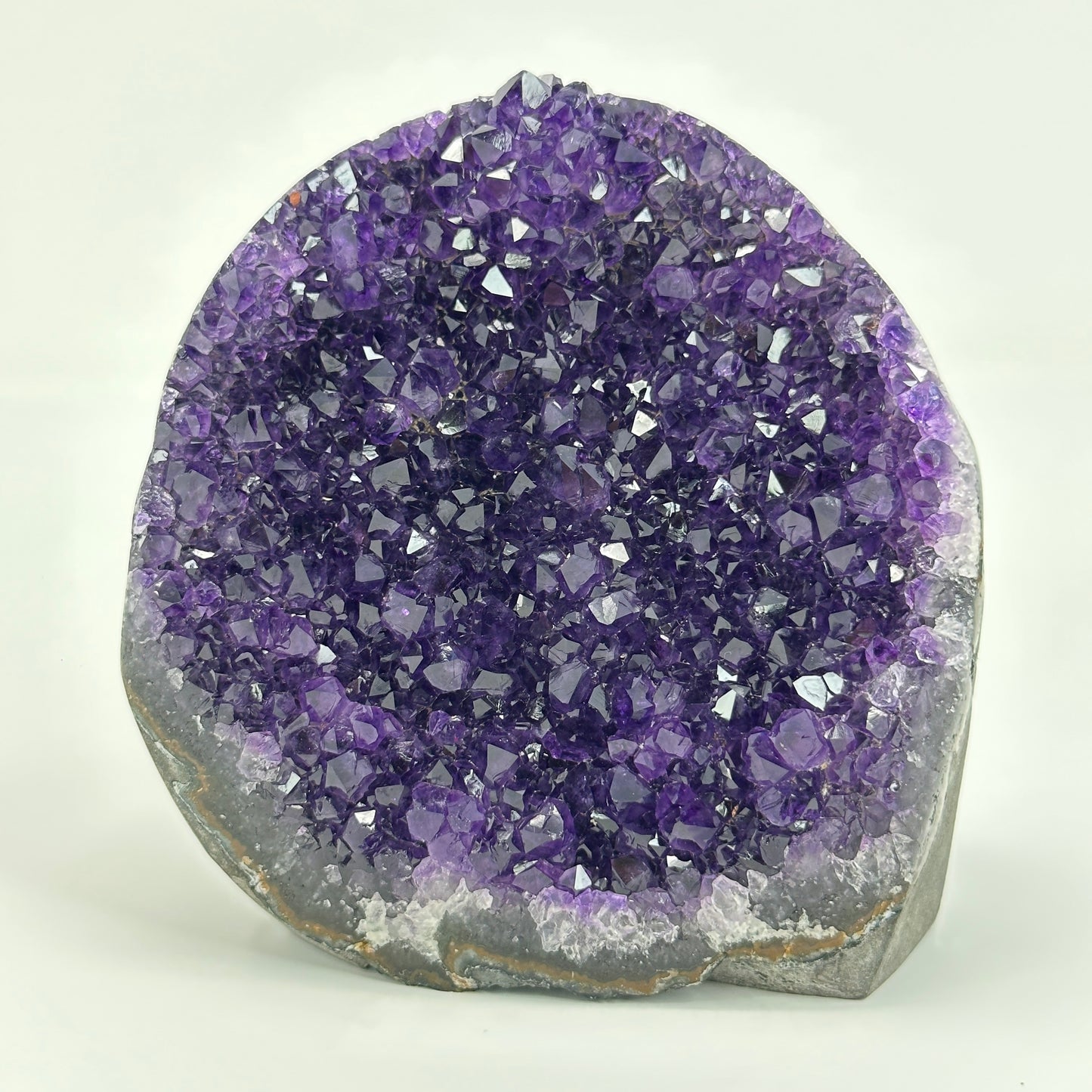 Natural Deep Purple Amethyst High Quality Geode