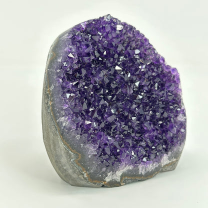 Natural Deep Purple Amethyst High Quality Geode