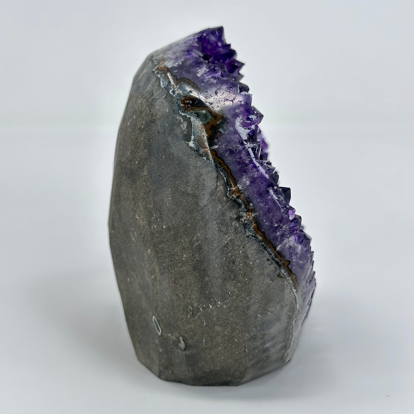 Natural Deep Purple Amethyst High Quality Geode