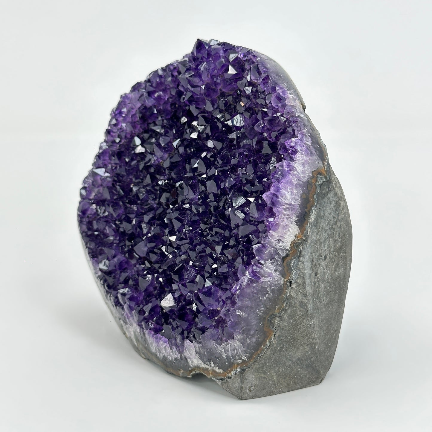 Natural Deep Purple Amethyst High Quality Geode