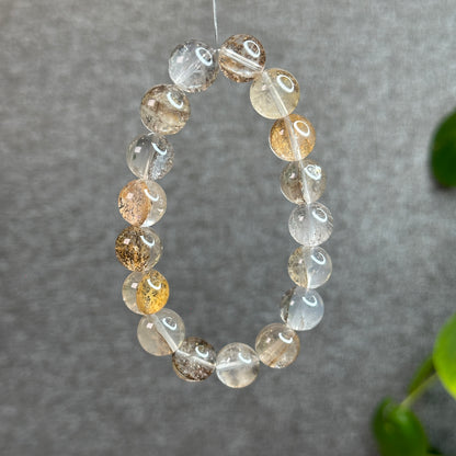 Dendritic Quartz Bracelet Size 12-12.5 mm