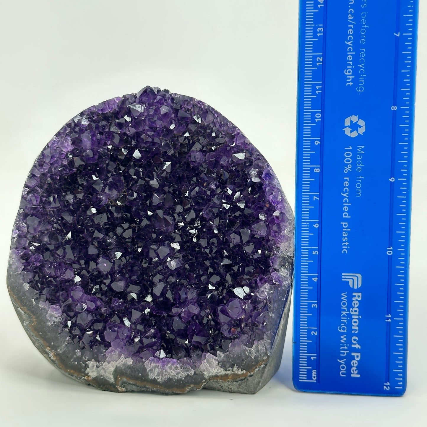 Natural Deep Purple Amethyst High Quality Geode