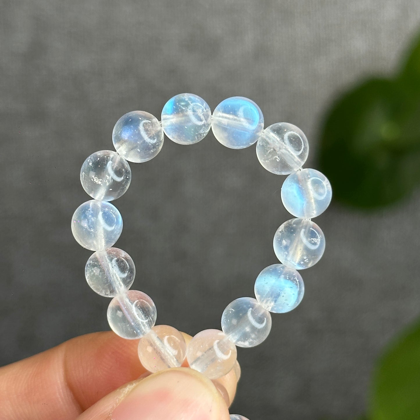 Blue Moonstone Bracelet Size 7 mm