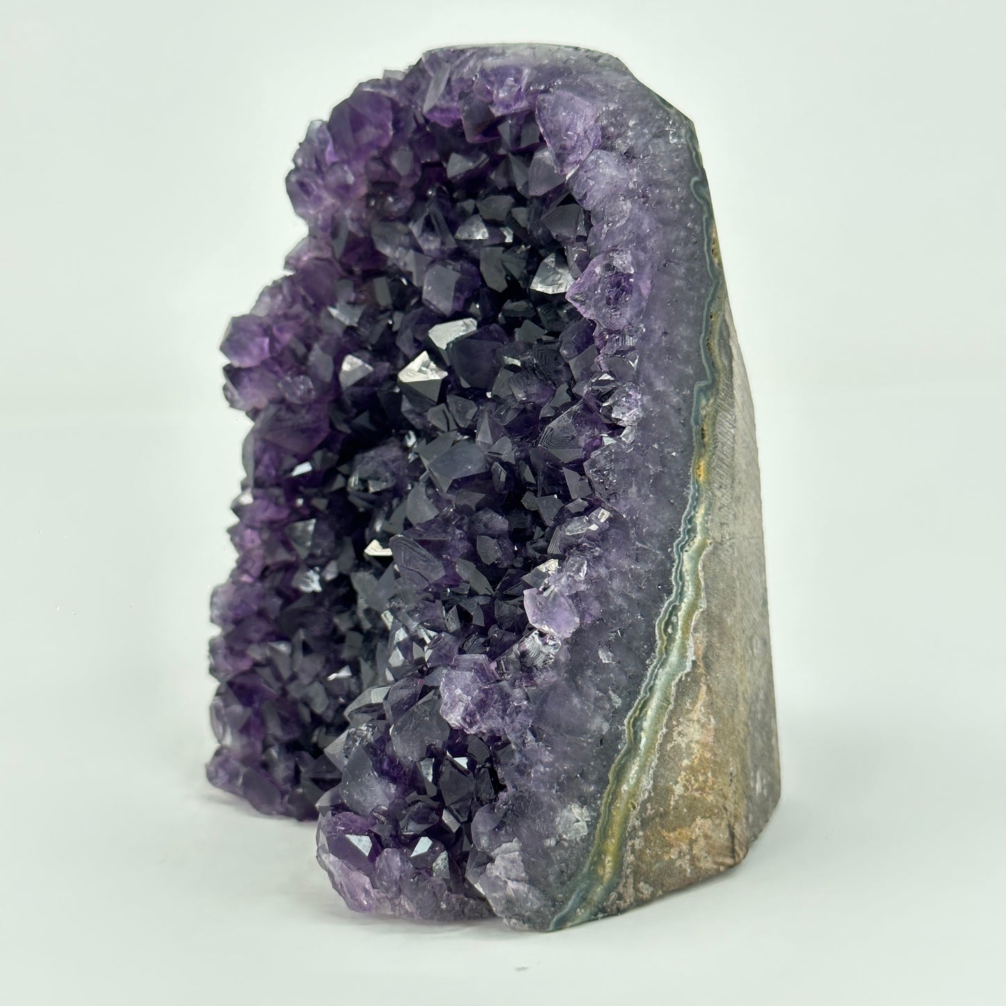 Natural Deep Purple Amethyst Rare High Quality Geode