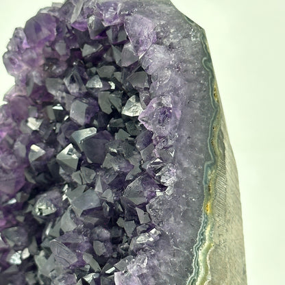 Natural Deep Purple Amethyst Rare High Quality Geode