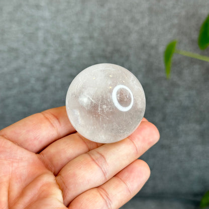 Natural Clear Quartz Sphere 42 mm