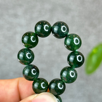 Natural Antigoirte Green Serpentine Bracelet Size 10 mm