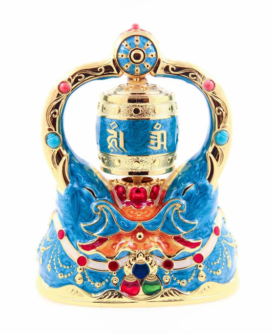 Mini Solar-Powered Prayer Wheel