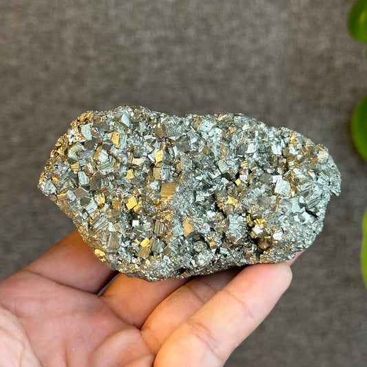 Natural Raw Pyrite Cluster