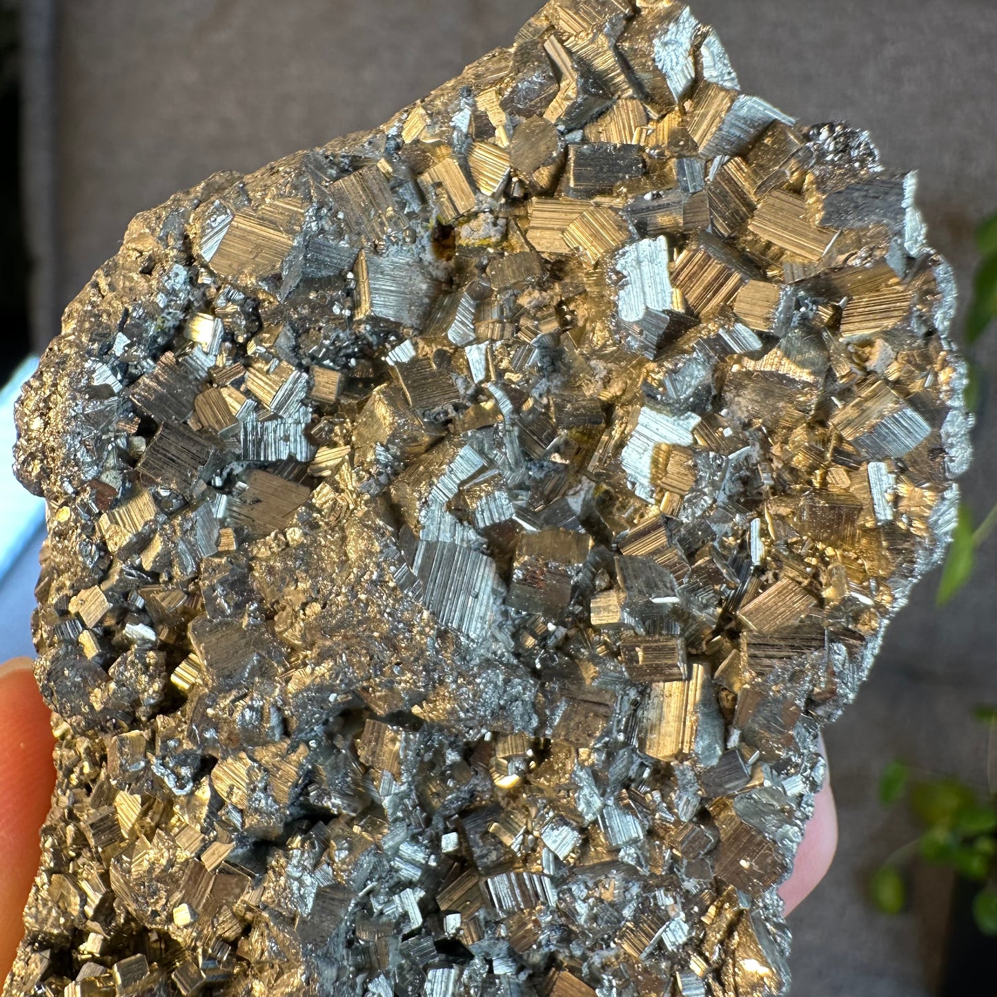 Natural Raw Pyrite Cluster
