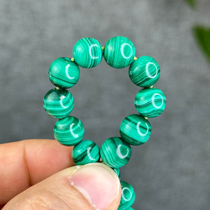 Natural Malachite Bracelet Size 8-9 mm