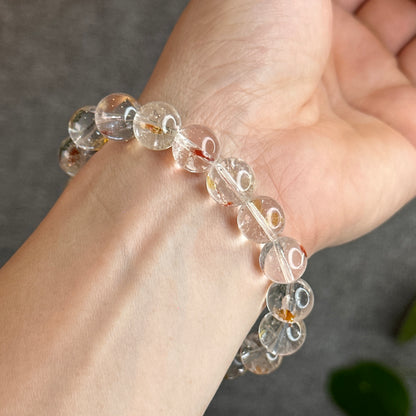 Koi Fish Quartz Bracelet Size 11 mm