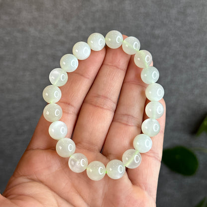 Green Moonstone Bracelet Size 10 mm