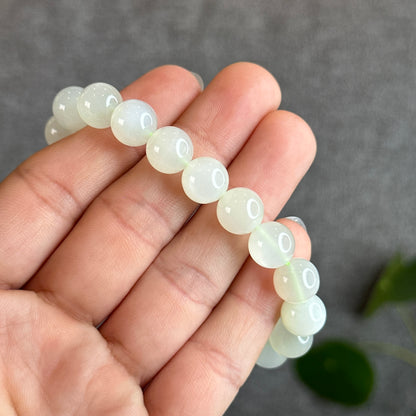 Green Moonstone Bracelet Size 10 mm