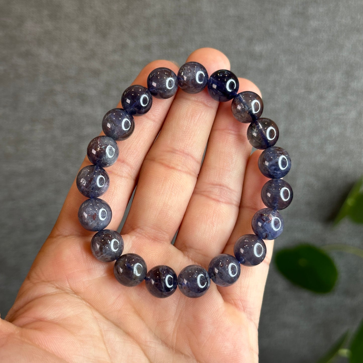 Sunstone Iolite Bracelet Size 10.5-11 mm