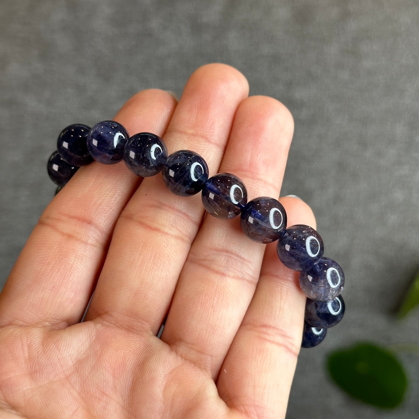 Sunstone Iolite Bracelet Size 10.5-11 mm