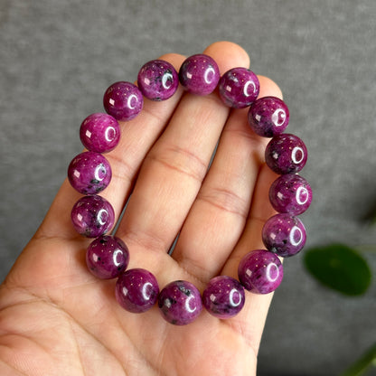 Natural Ruby Bracelet Size 12-13 mm