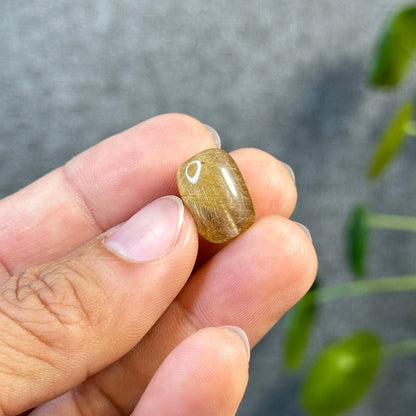 Lu Thong Golden Rutilated Quartz Charm