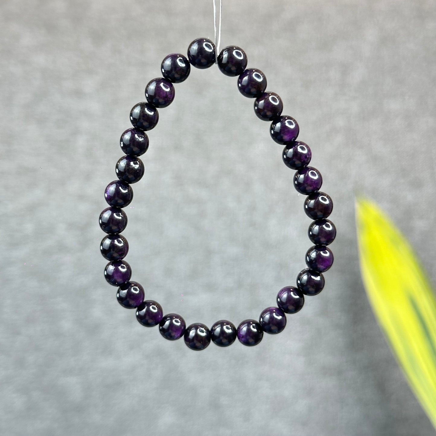 Natural Purpurite Bracelet Size 7 mm