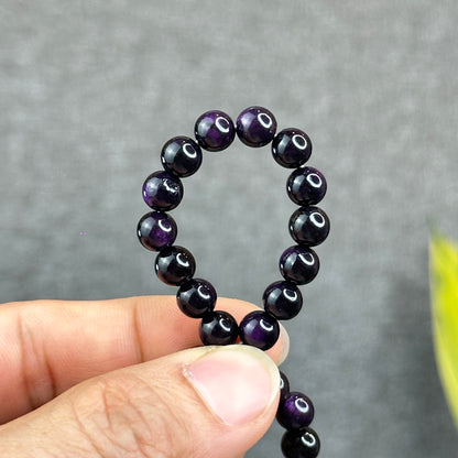 Natural Purpurite Bracelet Size 7 mm