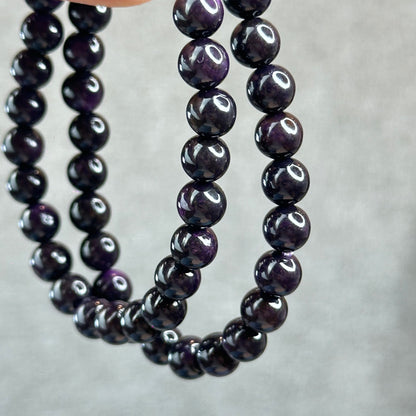 Natural Purpurite Bracelet Size 7 mm