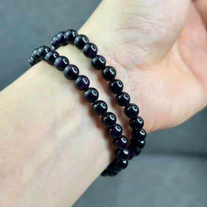 Natural Purpurite Bracelet Size 7 mm