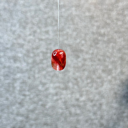 Lu Thong Red Rutilated Quartz Charm