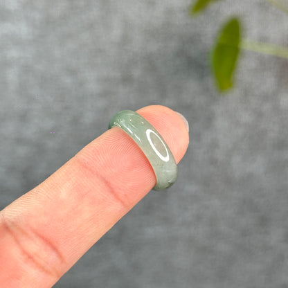 Natural Light Water Green Jadeite Jade Semi Translucent Size 1.66