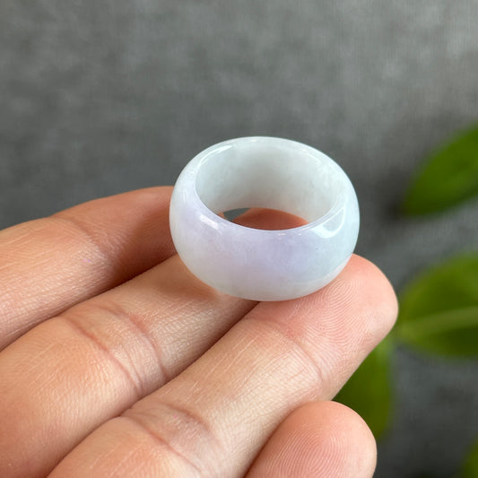 Purple Jadeite Jade Ring Size 1.84