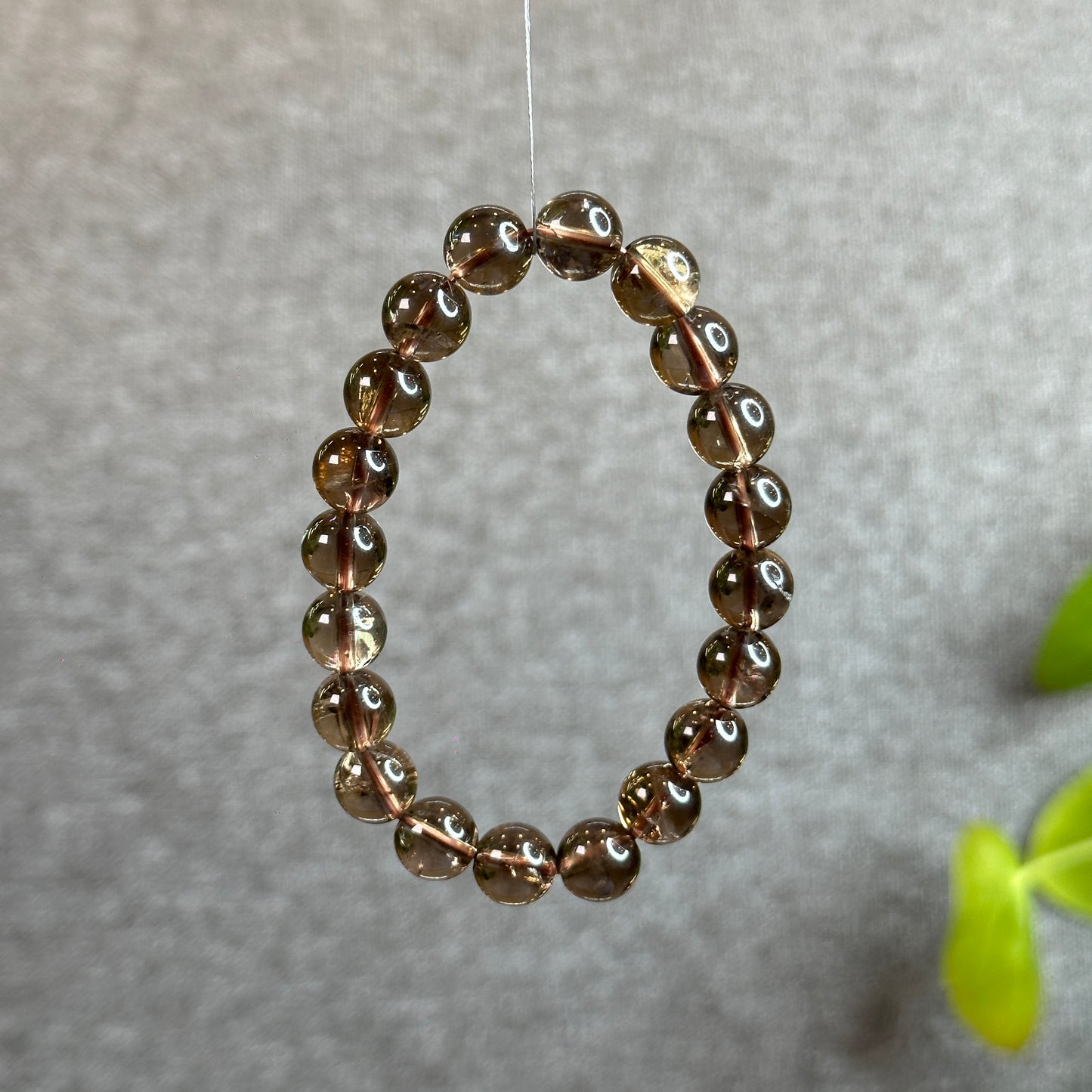 Smokey Quartz Bracelet Size 9.5-10 mm